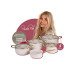 Fackelmann Kochgeschirr-Set Signature, Beige / Gold