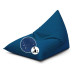 Urbanara Sitzsack Basic-Outdoor Triangle, 300 l, Dunkelblau