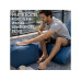 Urbanara Sitzsack-Hocker Basic-Outdoor, 85 l, Dunkelblau