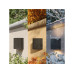 Philips Wandleuchte Zyra, 2 x 4.3W, 2700 K, 800 lm, Anthrazit
