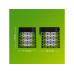Philips Wandleuchte Solar Hara, 3.8W, 2700 K, 400 lm, Schwarz