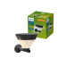 Philips Wandleuchte Solar Kyna, 3.8W, 2700 K, 400 lm, Schwarz