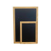 Exacompta Kreidetafel 37 x 49 cm, Schwarz