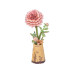 Rolife Bausatz Pink Dahlia 3D-Holzpuzzle Blume Rosa