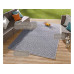 Hanse Home Raute In- & Outdoor Teppich 80 x 150 cm, Blau/Crème