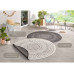 Hanse Home Teppich Porto Ø 140 cm, Schwarz/Crème