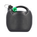 cartrend Benzinkanister 10 L, Kunststoff, Schwarz