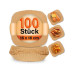 GOURMETmaxx Backpapierschalen, 16 x 16 x 4.5 cm, 100 Stück GOURMETmaxx Backpapierschalen, 16 x 16 x 4.5 cm, 100 Stück