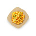 GOURMETmaxx Backpapierschalen, 23 x 23 x 4.5 cm, 100 Stück