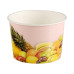 Papstar Eisbecher TO GO FRÜCHTE 200 Stück, Rosa
