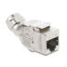 Delock Keystone-Modul RJ45 Buchse zu LSA Cat.6A 45° Delock Keystone-Modul RJ45 Buchse zu LSA Cat.6A 45°