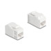 Delock Keystone-Modul Kupplung RJ45 Buchse zu RJ45 Buchse UTP