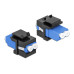 Delock Keystone-Modul LC Duplex Buchse zu LC Duplex Buchse Delock Keystone-Modul LC Duplex Buchse zu LC Duplex Buchse