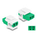 Delock Keystone-Modul LC Duplex Buchse zu LC Duplex Buchse