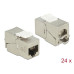 Delock Keystone-Modul RJ45 Buchse zu LSA STP kompakt 24 Stück