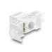 Delock Keystone-Modul RJ45 Buchse zu LSA Cat.6 UTP werkzeugfrei