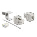 Delock Keystone-Modul RJ45 Buchse zu LSA geschirmt Delock Keystone-Modul RJ45 Buchse zu LSA geschirmt