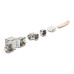 Delock Keystone-Modul RJ45 Buchse zu LSA Cat.6A 90° geschirmt