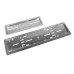 TopLine Kennzeichenhalterset 30 x 8 / 50 x 11 cm Verchromt TopLine Kennzeichenhalterset 30 x 8 / 50 x 11 cm Verchromt