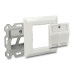 Delock Montageset Keystone 2 Port Anschlussdose
