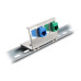 Delock Hutschienenhalter Keystone Metall 4 Port