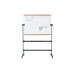 Bi-Office Magnethaftendes Whiteboard ACE Mobile 120 cm x 90 cm, Weiss