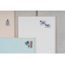 Bi-Office Magnethaftendes Whiteboard HALO 150 cm x 100 cm, Weiss