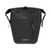 BASIL Gepäckträgertasche Rivo L, Tarpaulin MIK 25-31 l, schwarz