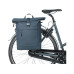 BASIL Gepäckträgertasche Brooklyn MIK Hooks, 17 l, navy