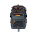 BASIL Gepäckträgertasche Miles Tarpaulin MIK 7 l, Schwarz/Orange