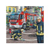 Ravensburger Puzzle Helfer in der Not 3 x 49 Teile mit Mini-Postern