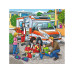 Ravensburger Puzzle Helfer in der Not 3 x 49 Teile mit Mini-Postern