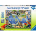 Ravensburger Puzzle Tierisch um die Welt 100 XXL Teile