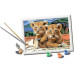 Ravensburger Malen nach Zahlen Kleine Löwenbabys Acrylfarben