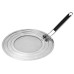 Westmark Spritzschutzdeckel Exclusiv 30 cm, Silber