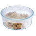 Westmark Deckel Set Round Silikon 6 Stück, Transparent