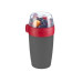 Westmark Westmark Müslibecher anthrazit 700 ml Rot