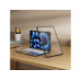4smarts Shell Case für Apple MacBook Neo, schwarzer Rahmen