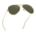 Ray-Ban Sonnenbrille Aviator Large Metal Arista, Goldfarben/Grün
