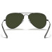 Ray-Ban Sonnenbrille Aviator Large Metal Black, Pilot Grau-Grün Ray-Ban Sonnenbrille Aviator Large Metal Black, Pilot Grau-Grün