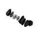 Philips True Wireless In-Ear-Kopfhörer TAT1300BK/00 Schwarz