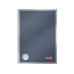 Brunnen Notizbuch Premium Metallic A4, kariert, 100 Blatt, Anthrazit