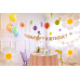 Partydeco Ballon Öko Gänseblümchen 5 Stk Mehrfarbig