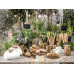 Partydeco Einweg-Besteckset Woodland 18 Stück Braun
