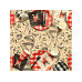 Partydeco Tischdecke Grill 120 cm x 180 cm, Cream