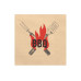 Partydeco Papierservietten Grill BBQ 33 cm x 33 cm
