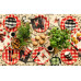 Partydeco Papierservietten Grill BBQ 33 cm x 33 cm