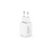 Hama Ladegerät Schnell GaN 2x USB-C PD 40 W weiss