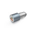 Hama Autoladegerät 1x USB-C PD 1x USB-A QC 38 W Metall