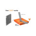 Hama Tablet-Hülle Extreme Protect Kunststoff Sand
